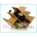 New Product for 2015 100% Mao Bamboo Tabletop Wine Rack/ Holder